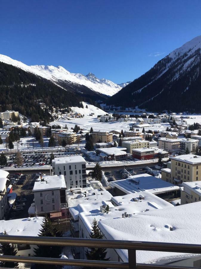 Spectacular View & Central Location In Davos Exterior photo